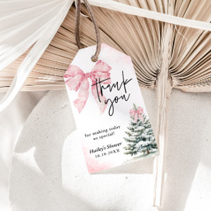 Baby It's Cold Outside Rosa Slinga Vinter Bebis Sh Presentetikett