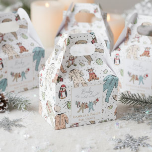 Baby It's Cold Outside Vinter Baby Shower Presentaskar
