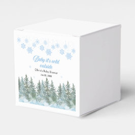 Baby It's Cold Outside Vinter Bebis Dusch Presentaskar