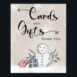 Baby it's cold outside winter cards and gifts poster<br><div class="desc">Baby it's cold outside winter cards and gifts Poster.
View the collection link on this page to see all of the matching items in this beautiful design.</div>