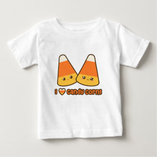 Baby - jag Hjärtar Candy corn Tee Shirt