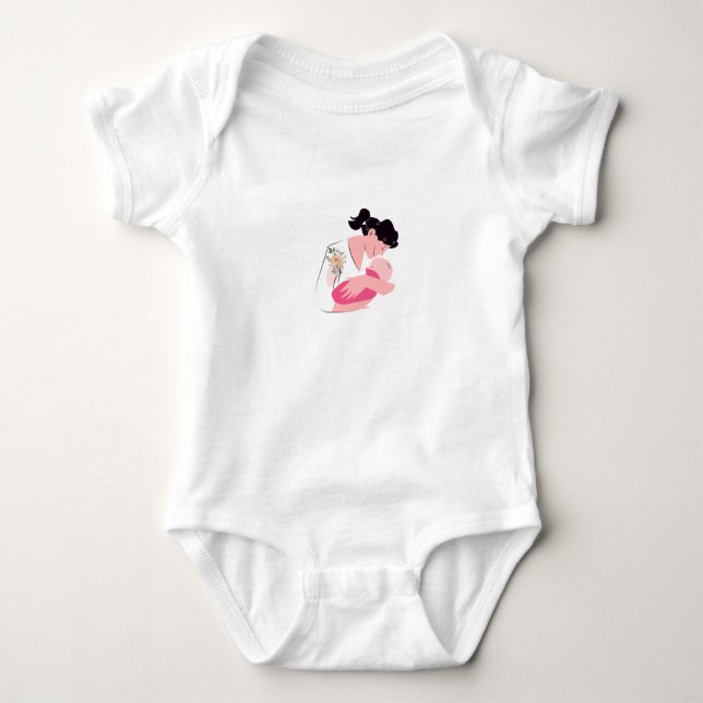baby jarsey body kostym t shirt (Framsida)