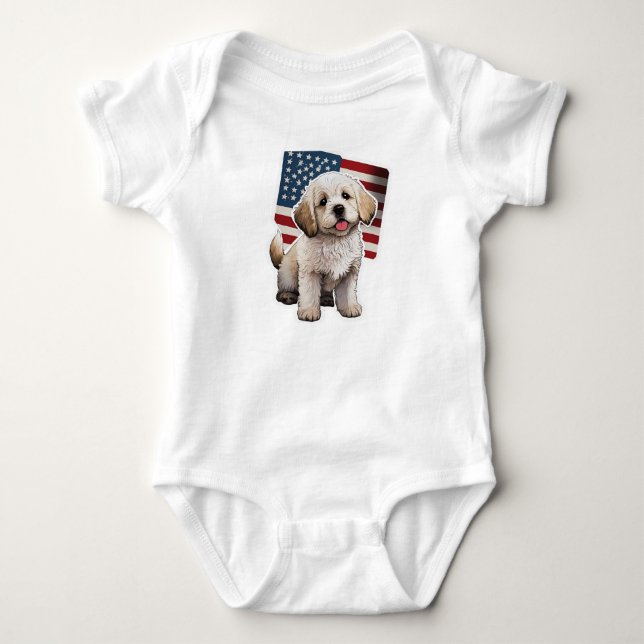 : Baby Jersey Body T Shirt (Framsida)