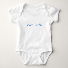 Baby Jersey Bodydräkt, vit Etablerad 2017 Tröja