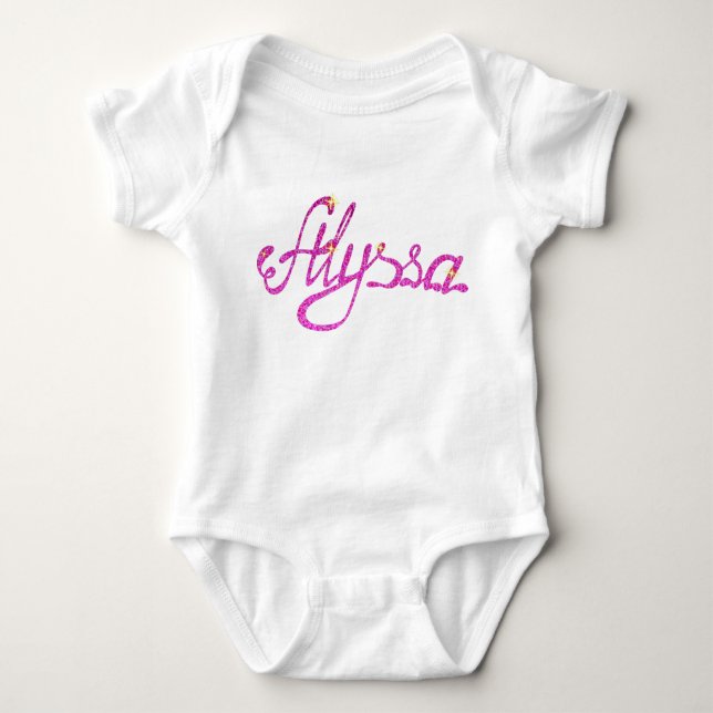 Baby Jersey Bodydress Alyssa Tee Shirt (Framsida)