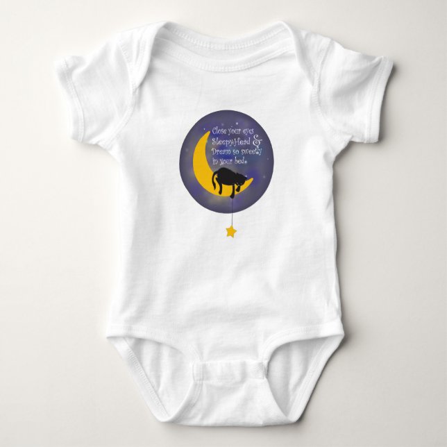 Baby jersey bodydress t shirt (Framsida)