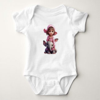 Baby jersey bodydress t shirt