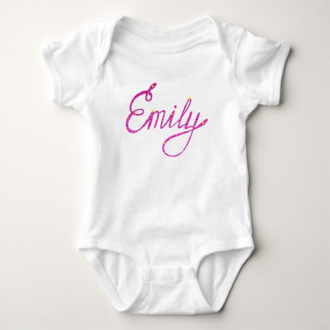Baby Jersey Bodykostym Emily T-shirt (Framsida)