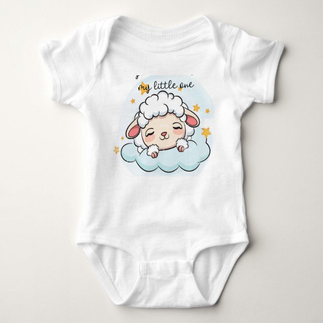 Baby Jersey Bodykostym T Shirt (Framsida)