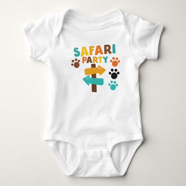 Baby Jersey Bodykostym T Shirt (Framsida)