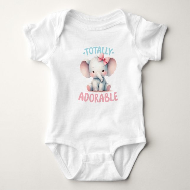Baby Jersey Bodykostym T Shirt (Framsida)