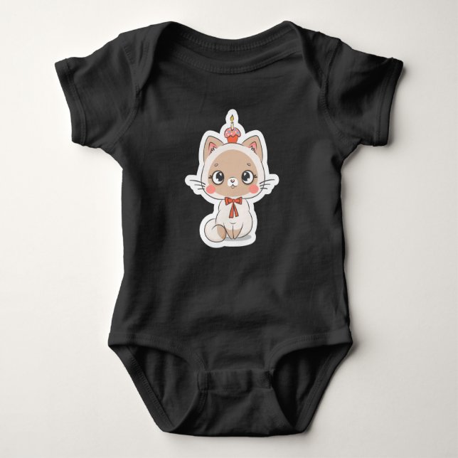 Baby Jersey Bodykostym T Shirt (Framsida)