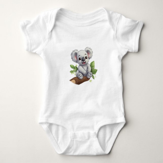 Baby Jersey Bodykostym T Shirt (Framsida)