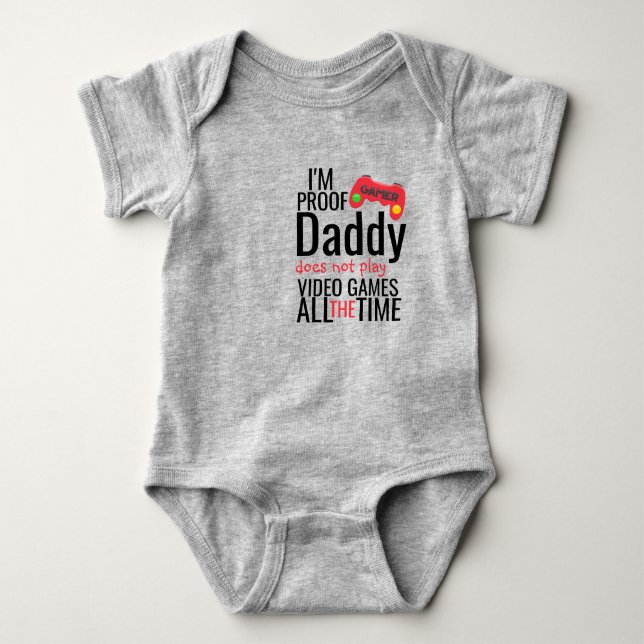 Baby Jersey Bodykostym T Shirt (Framsida)