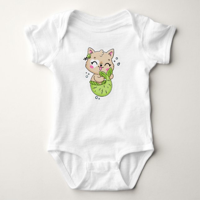 Baby Jersey Bodykostym T Shirt (Framsida)