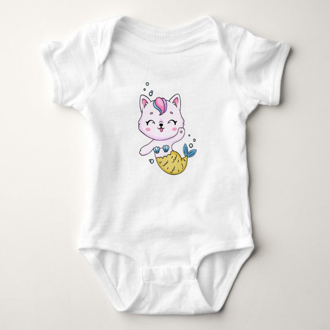 Baby Jersey Bodykostym T Shirt (Framsida)
