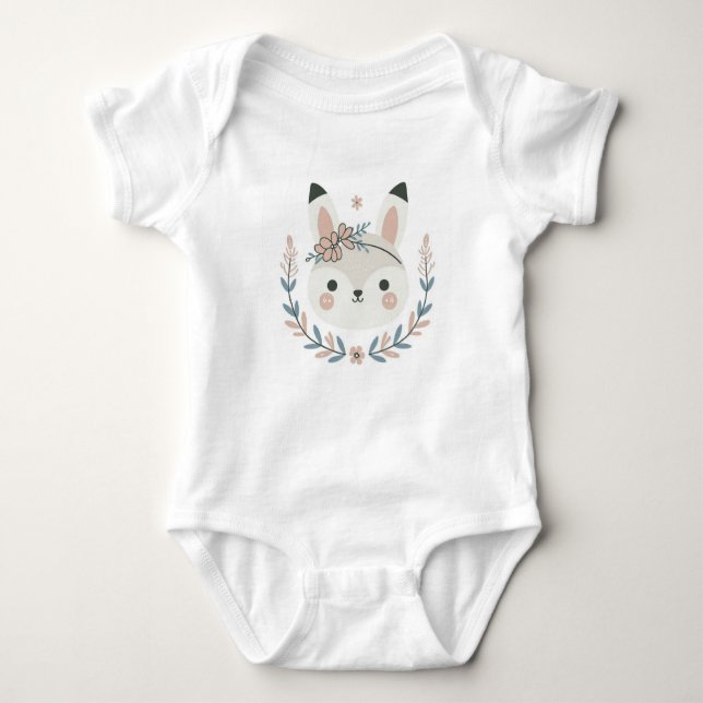 Baby Jersey Bodykostym T Shirt (Framsida)