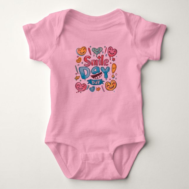 Baby Jersey Bodykostym T Shirt (Framsida)