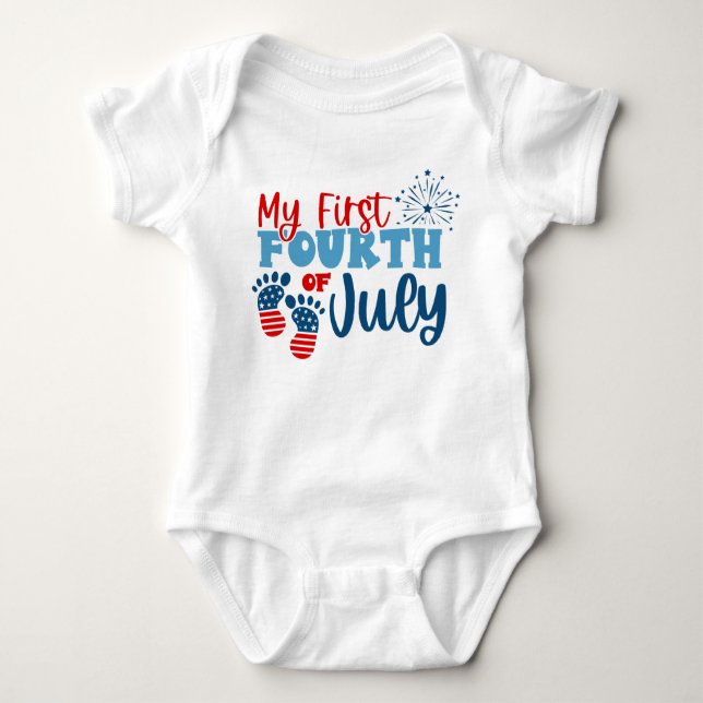 Baby Jersey Bodykostym T Shirt (Framsida)
