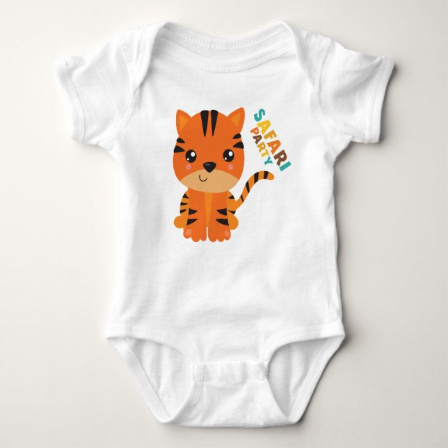 Baby Jersey Bodykostym T Shirt (Framsida)