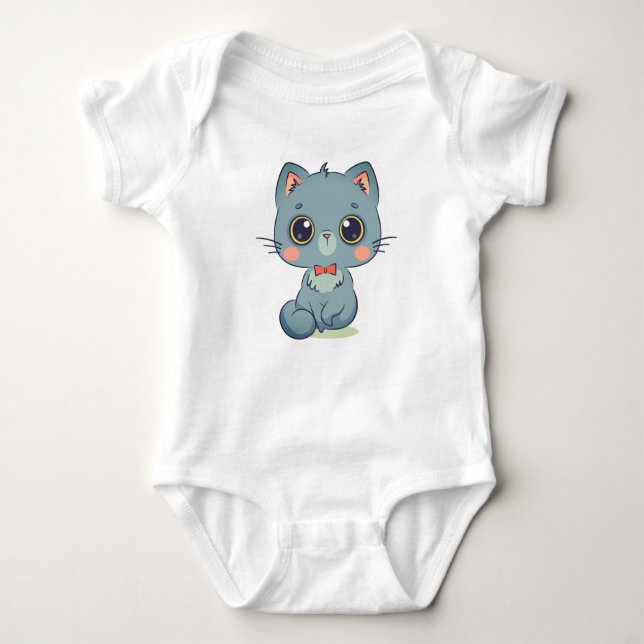 Baby Jersey Bodykostym T Shirt (Framsida)