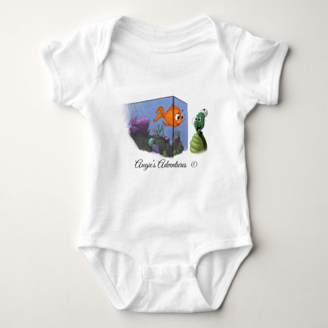 Baby Jersey Bodykostym T Shirt (Framsida)