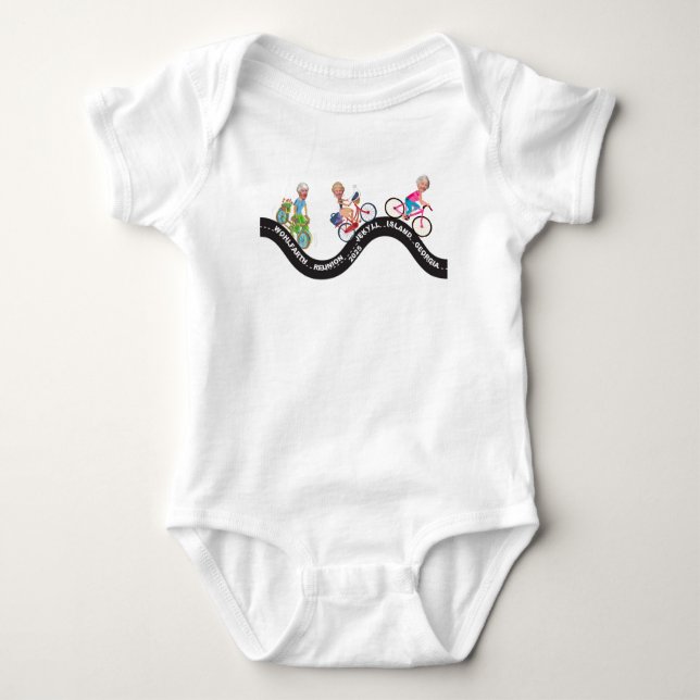 Baby Jersey Bodykostym T Shirt (Framsida)