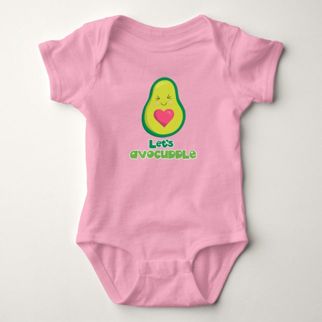 Baby Jersey Bodykostym T Shirt (Framsida)