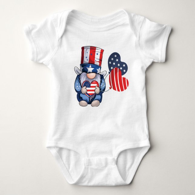 Baby Jersey Bodykostym T Shirt (Framsida)