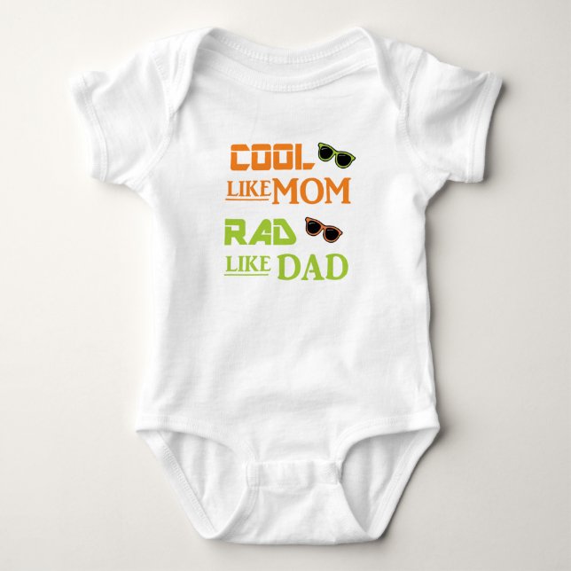 Baby Jersey Bodykostym T Shirt (Framsida)