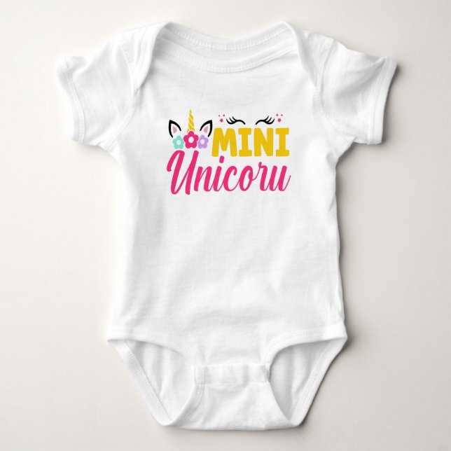 Baby Jersey Bodykostym T Shirt (Framsida)