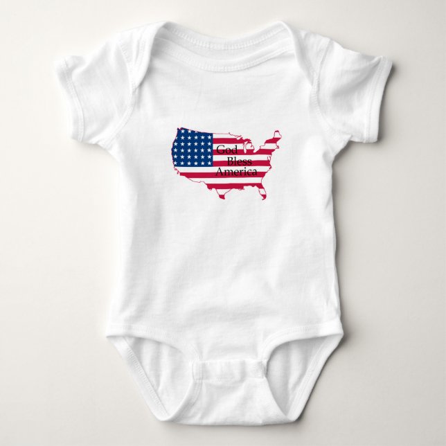 Baby Jersey Bodykostym Tee Shirt (Framsida)