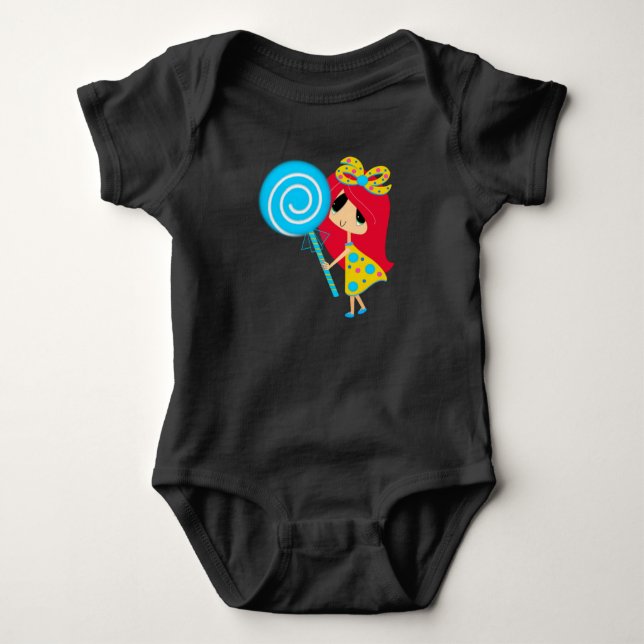 Baby Jersey Bodykostym Tee Shirt (Framsida)