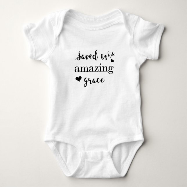 Baby Jersey Bodykostym Tee Shirt (Framsida)