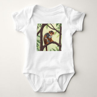 Baby Jersey Bodykostym | Utformning av Cute Monkey T Shirt