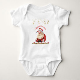 Baby Jersey Bodysuit - Christmas Design Bodysuit  T Shirt
