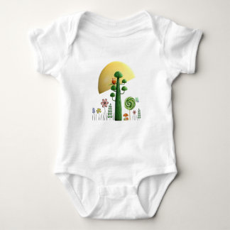 Baby Jersey Bodysuit T Shirt
