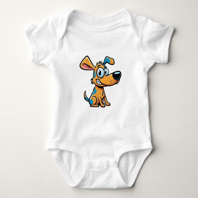 Baby Jersey Bodysuit T Shirt (Framsida)