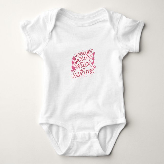 Baby Jersey Bodywear för Ultimate Comfor T Shirt (Framsida)