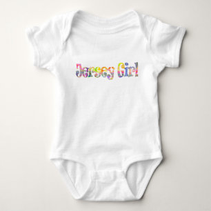 Baby Jersey Girl onsie T Shirt