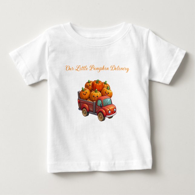 Baby Jersey - Höstbabystövel Jersey T Shirt (Framsida)