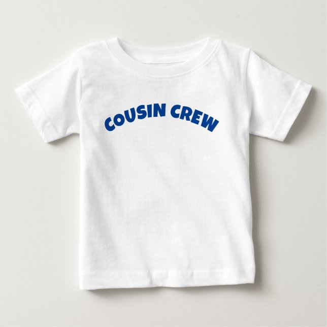 Baby Jersey kusin besättning t-shirt (Framsida)
