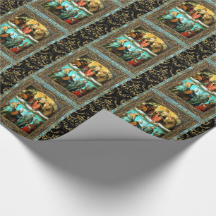 Baby Jesus Elegant Juldagen Helgdag Presentpapper