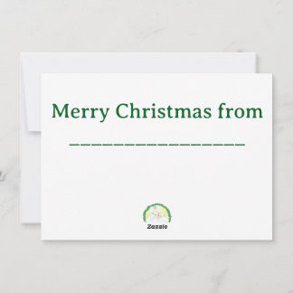 Baby Jesus Enwreathed Julkort