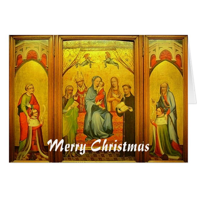 baby jesus hälsningskort (Framsidan Horizontal)