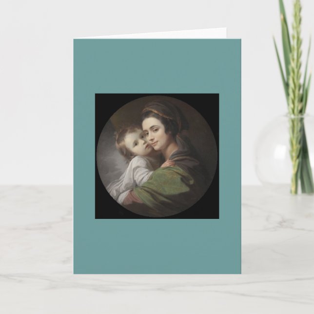 Baby Jesus Helgkort (Framsida)