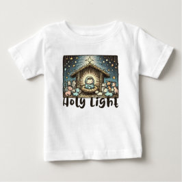 Baby Jesus : Holy Light: Sacred Light T Shirt