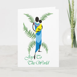 Baby Jesus julkort Helgkort