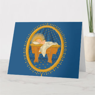 Baby Jesus julkort Kort