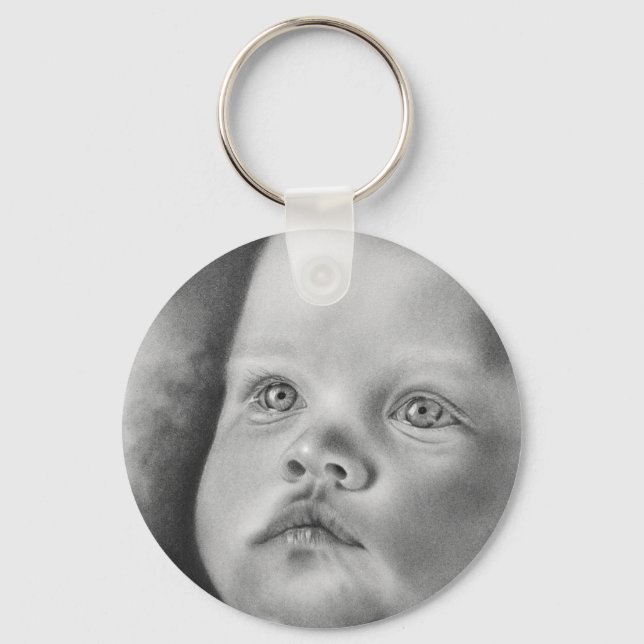 Baby Jesus Keychain Nyckelring (Framsida)